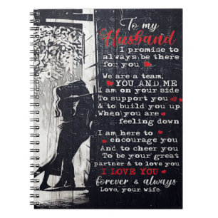 Cuaderno A la carta de mi marido   Cute Presente A Mi Espos