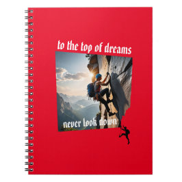 Cuaderno "A la cima de los sueños"
