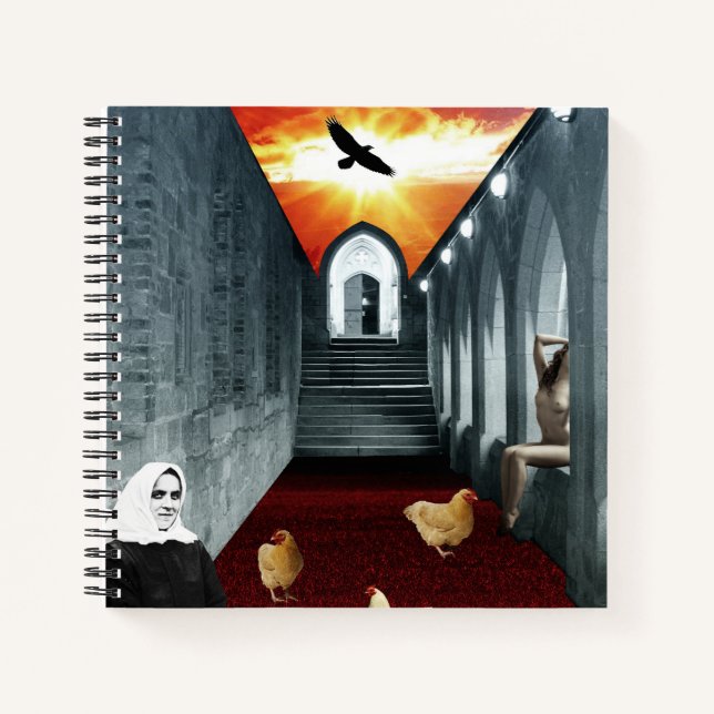 Cuaderno A la entrada del cielo (Anverso)