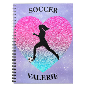 Cuaderno A las chicas les encanta el fútbol