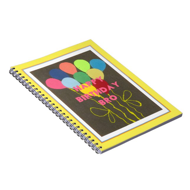 Cuaderno A mi amor Gran Feliz cumpleaños hermano (Lado Derecho)