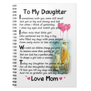 Cuaderno A Mi Hija - A Veces Deseo