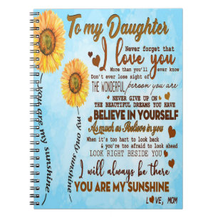 Cuaderno A mi hija   Carta especial a mi hija