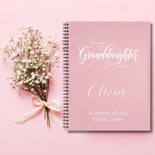 Cuaderno a Mi Nieta Personalizado