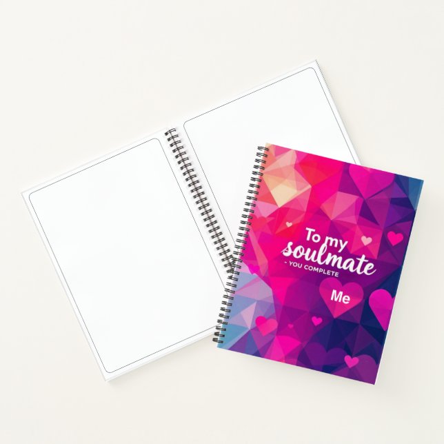 Cuaderno A mi Soulmate - Me completas (Interior)