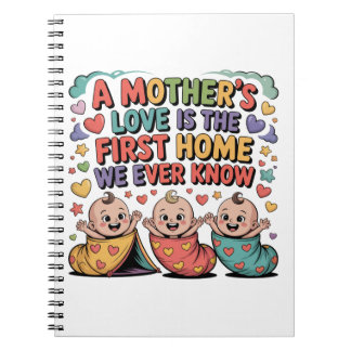 Cuaderno A Mother's Love Is The First Home We Ever Know