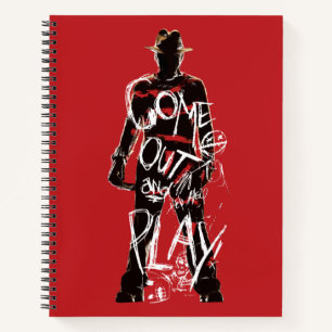 Cuaderno A Nightmare on Elm Street Come Out and Play