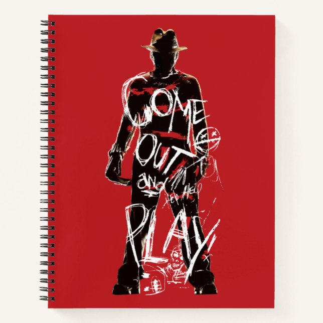 Cuaderno A Nightmare on Elm Street | Come Out and Play (Anverso)