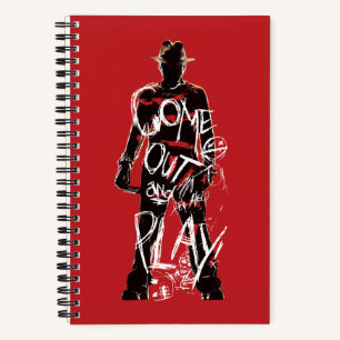 Cuaderno A Nightmare on Elm Street Come Out and Play