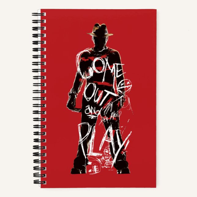 Cuaderno A Nightmare on Elm Street | Come Out and Play (Anverso)