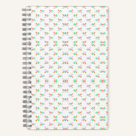 Cuaderno A notebook with a spiral binding features a white 