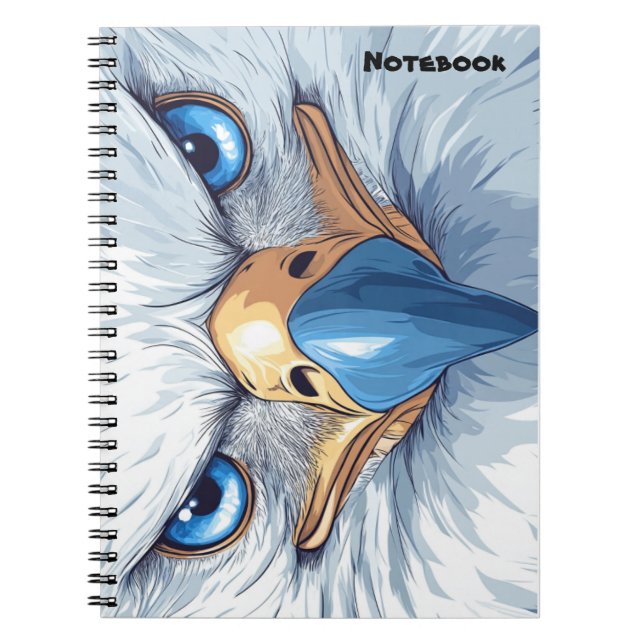 Cuaderno A notebook with eyes (Frente)