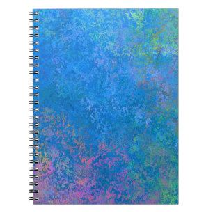 Cuaderno A orillas del mar Tinta de Alcohol, Abstracto Pour