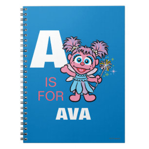 Cuaderno A para Abby Cadabby   Añadir su nombre