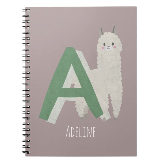 Cuaderno A para Alpaca (Frente)