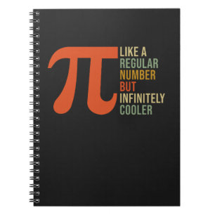Cuaderno A Pi le gusta un número regular pero un día divert