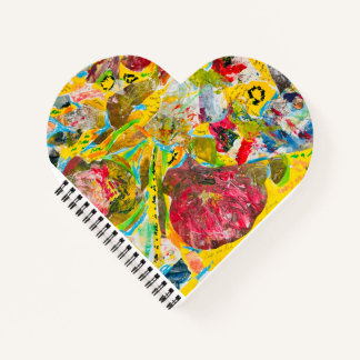 Cuaderno A Rose By Any Other Name heart-shaped notebook