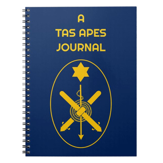 Cuaderno A TAS Apes Journal (Frente)