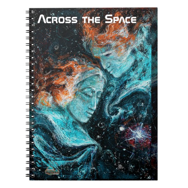 Cuaderno A través del espacio (Frente)