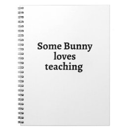 Cuaderno A un conejito le encanta enseñar