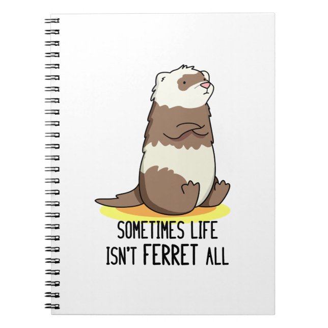 Cuaderno A veces la vida no es divertida en absoluto. Juego (Frente)