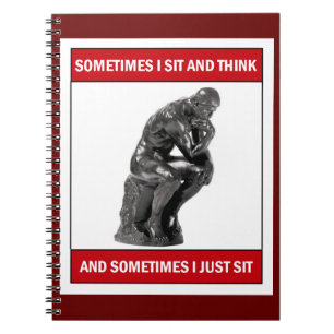 Cuaderno A veces me siento y pienso y a veces me siento