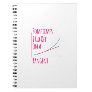 Cuaderno A veces me voy con un extraño profesor de matemá