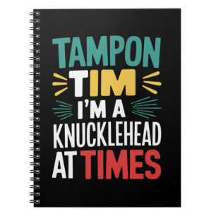 Cuaderno A veces soy un cabeza dura Tim Walz Debate 2024