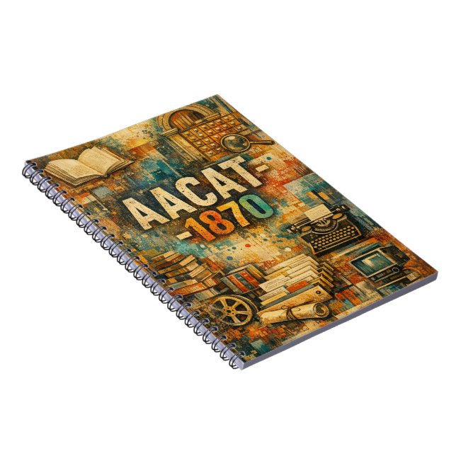 Cuaderno AACAT-1870 Archives Research Spiral Notebook (Lado Derecho)