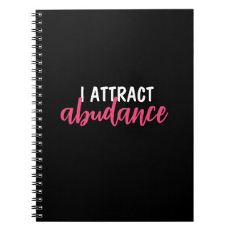 Cuaderno Aatrae el bloc de notas Abundance Affirmation