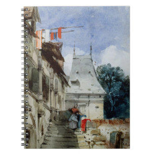 Cuaderno Abadía St-Amand, Ruán (w/c, bodycolour y lápiz