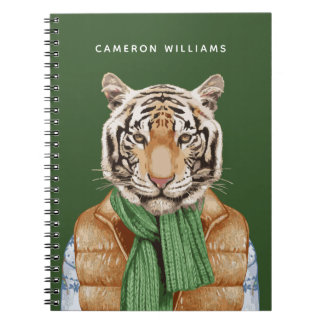 Cuaderno Abajo el tigre del chaleco el | añade su nombre