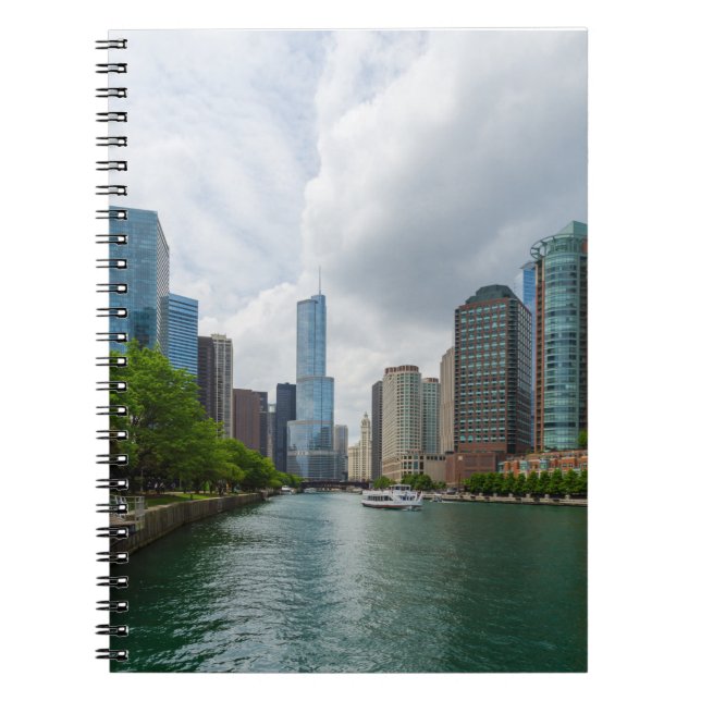 Cuaderno Abajo río Chicago (Frente)
