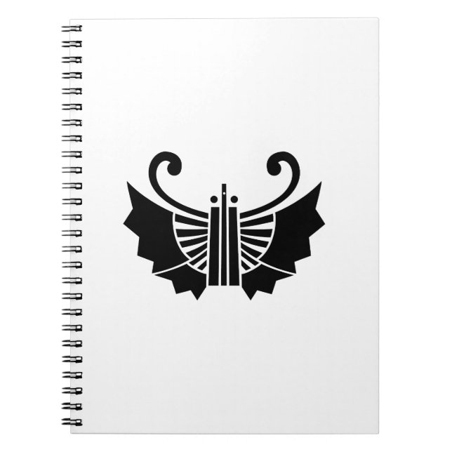 Cuaderno Abanico mariposa (Frente)