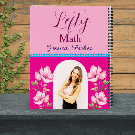 Cuaderno Abastecimiento escolar con nombre floral de matemá