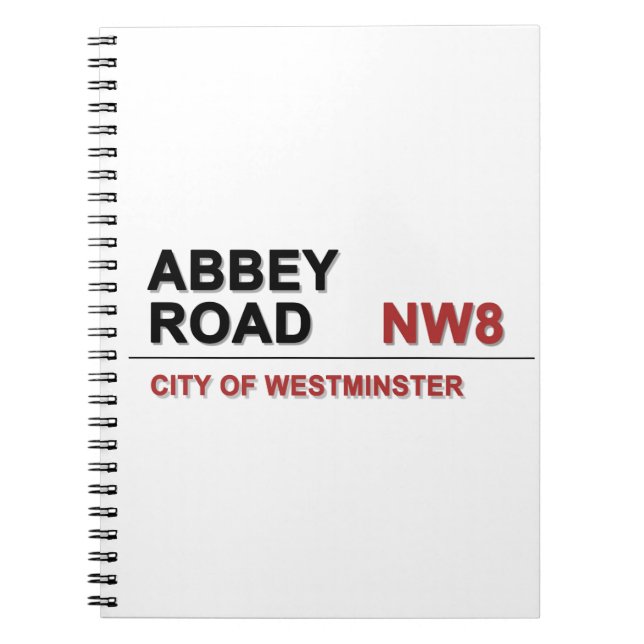 Cuaderno Abbey Road London Inglaterra - añada (Frente)