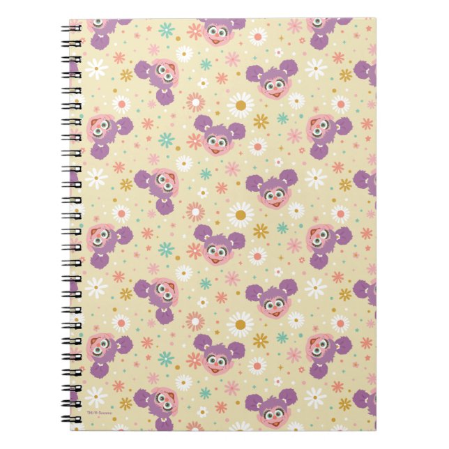 Cuaderno Abby Cadabby | Patrón de Cara de Flor (Frente)