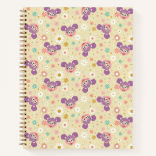 Cuaderno Abby Cadabby   Patrón de la cara de la flor
