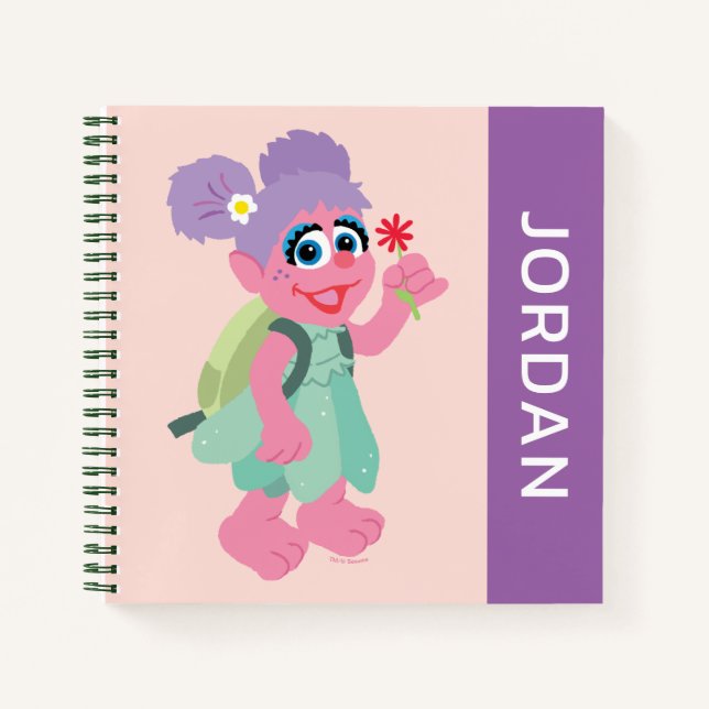 Cuaderno Abby Cadabby | Picking Daisies | Añadir su nombre (Anverso)