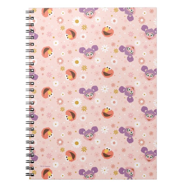 Cuaderno Abby Cadabby y Elmo | Patrón Bosque (Frente)