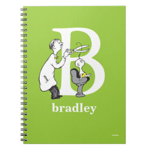 Cuaderno ABC del Dr. Seuss: Letra B - Blanco   Añadir su no