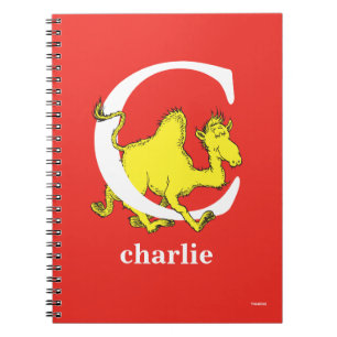 Cuaderno ABC del Dr. Seuss: Letra C - Blanco   Añadir su no
