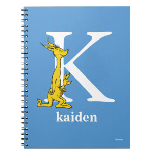 Cuaderno ABC del Dr. Seuss: Letra K - Blanco   Añadir su no