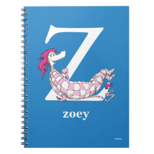Cuaderno ABC del Dr. Seuss: Letra Z - Blanco Añadir su no