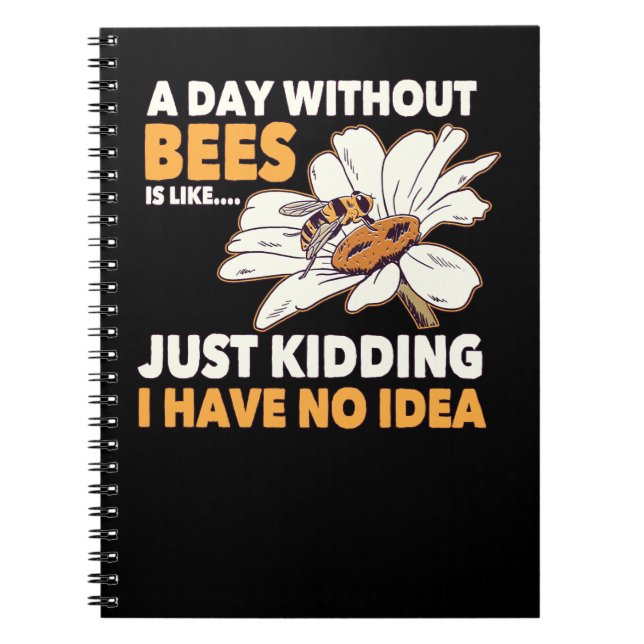 Cuaderno Abeja Abeja Abeja Abeja Cita Un Día Con (Frente)