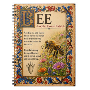 Cuaderno Abeja, Arte de Bestiario Medieval