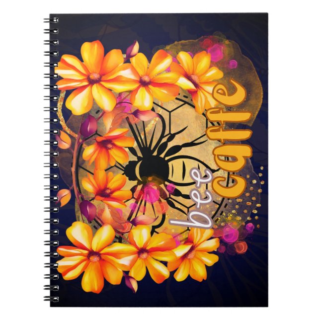 Cuaderno Abeja, café (Frente)
