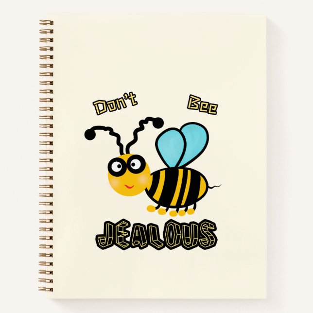 Cuaderno Abeja divertida (Anverso)