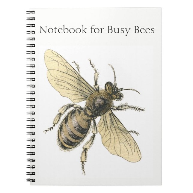 Cuaderno ¡Abeja ocupada! (Frente)