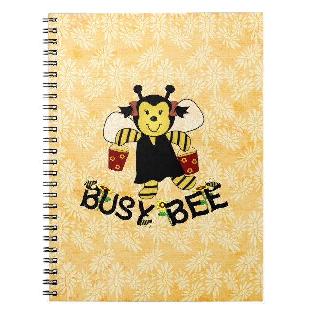 Cuaderno Abeja ocupada (Frente)